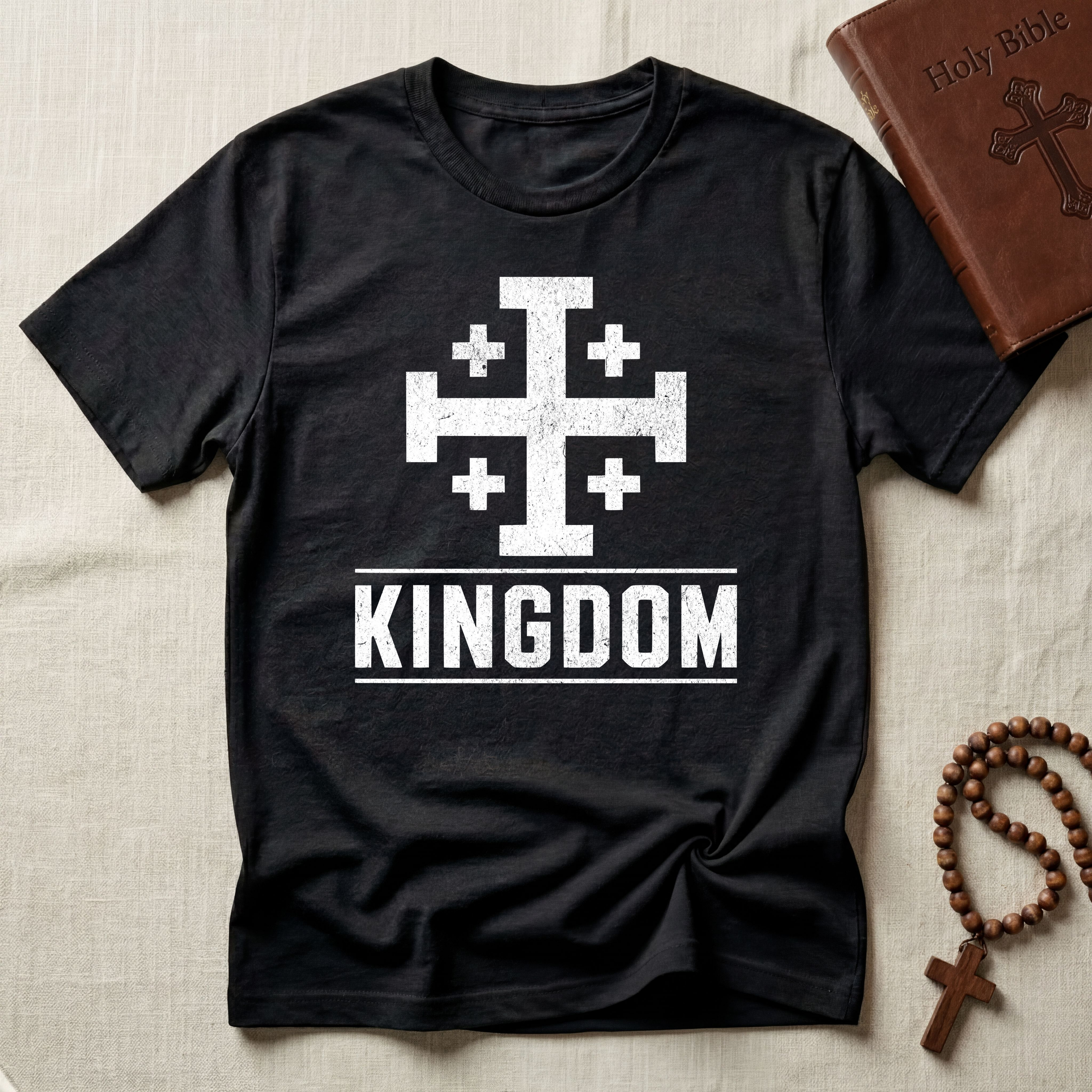 Bold Jerusalem Cross T-Shirt