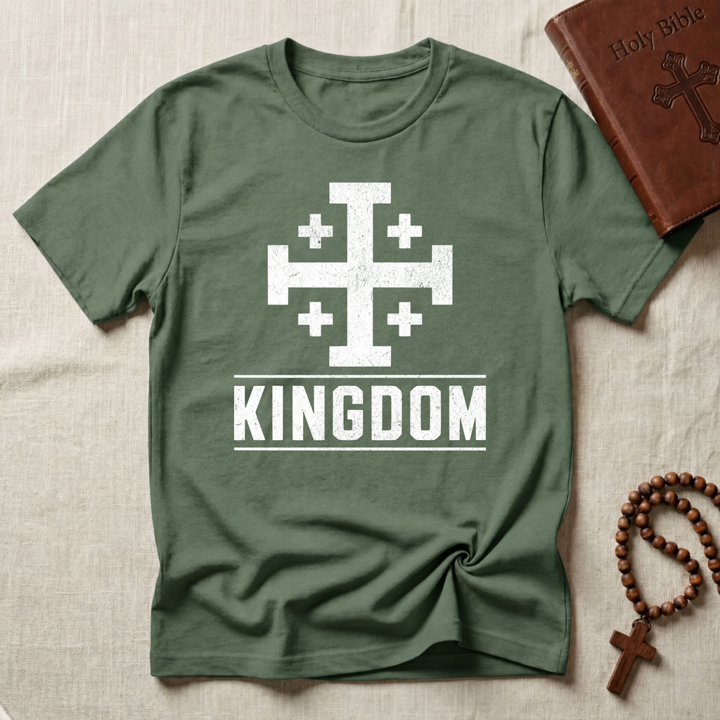 Bold Jerusalem Cross T-Shirt