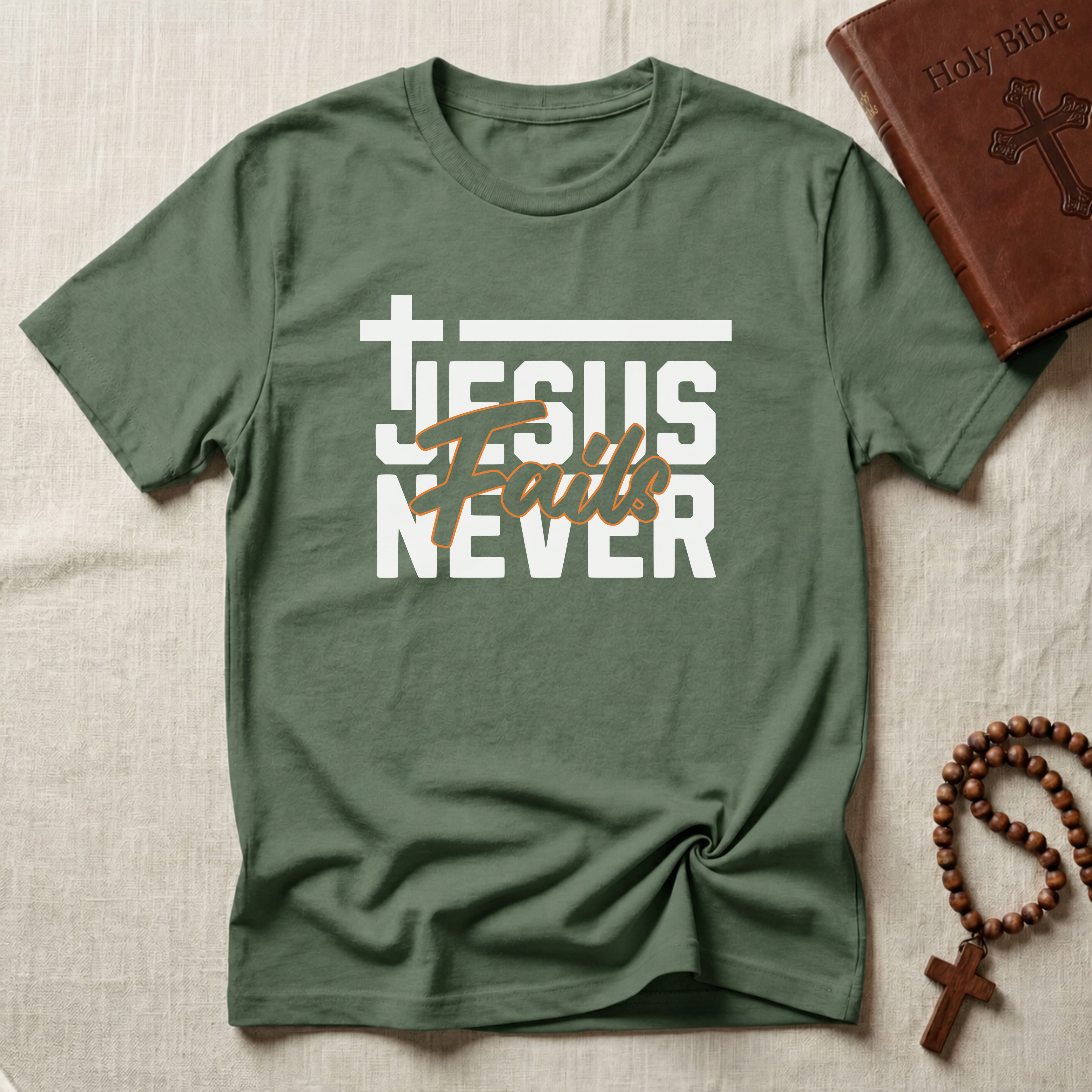 Jesus Never Fails T-Shirt
