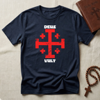 Deus Vult Jerusalem Cross T-Shirt