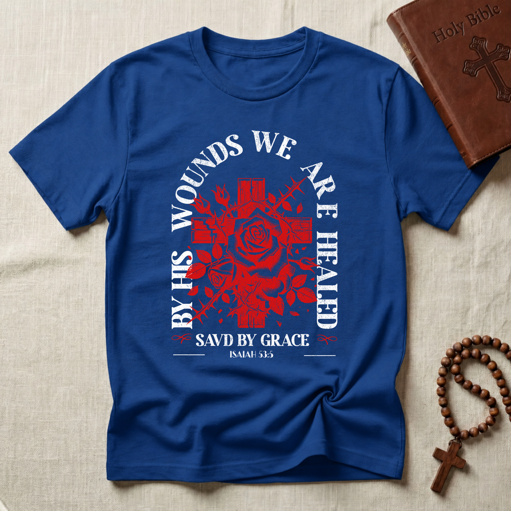 By His Wounds T-Shirt