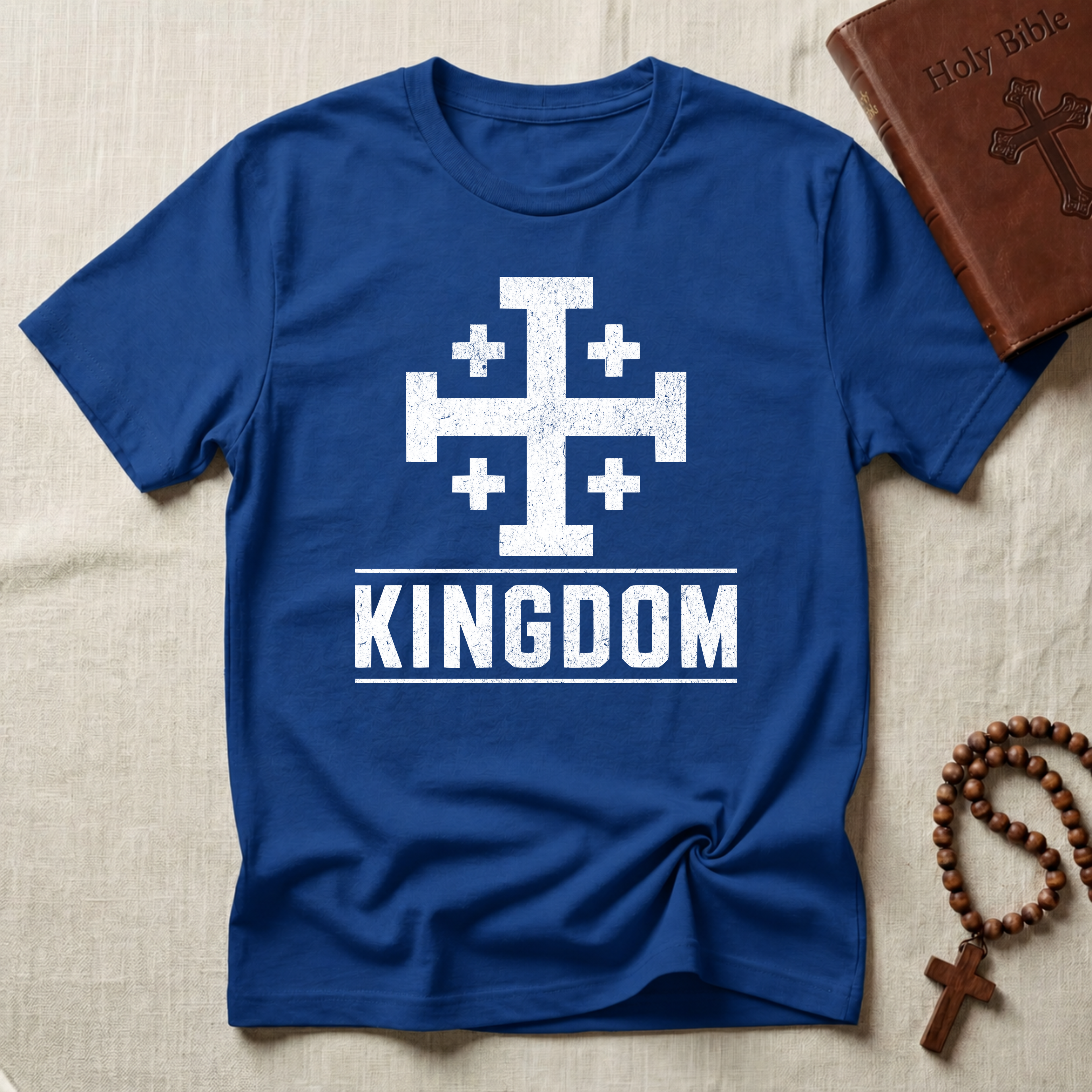 Bold Jerusalem Cross T-Shirt