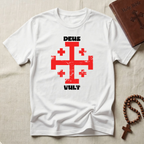 Deus Vult Jerusalem Cross T-Shirt